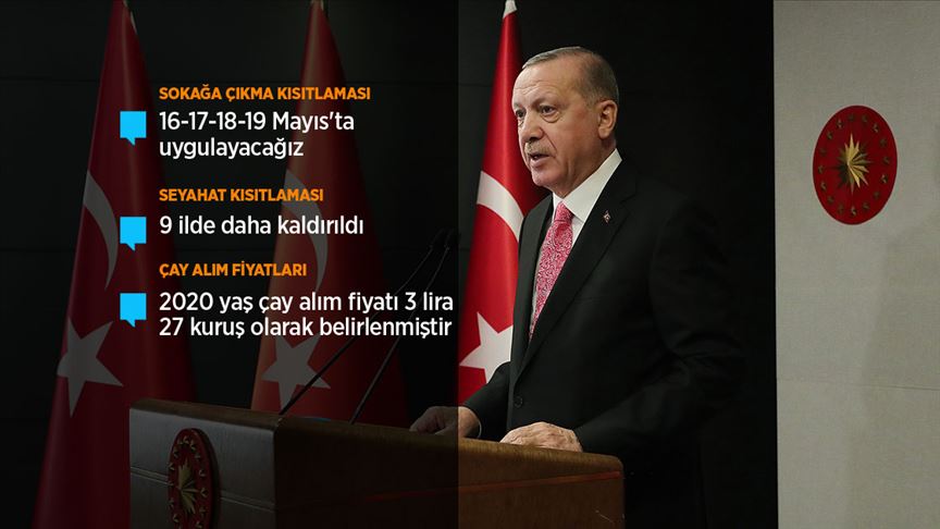 Erdoğan ""Tamamen eski günlere geri dönmüyoruz"
