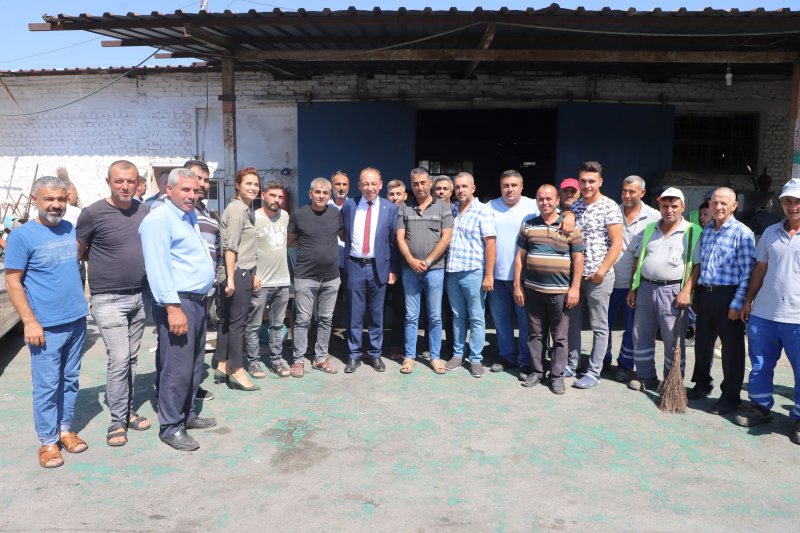 Başkan Akın 'emeğin kutsal değerini gelecek nesillere taşıyoruz'