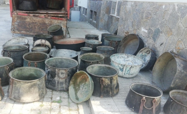 Kazan hırsızları yakalandı