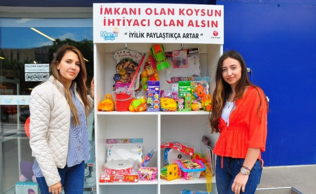 Askıda oyuncak projesi