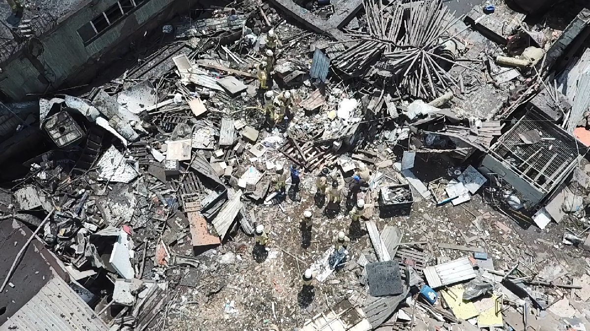 Kazan patladı 2 kişi yaşamını yitirdi