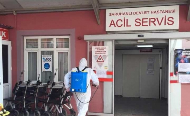 Saruhanlı Devlet Hastanesinin poliklinikleri kapatıldı
