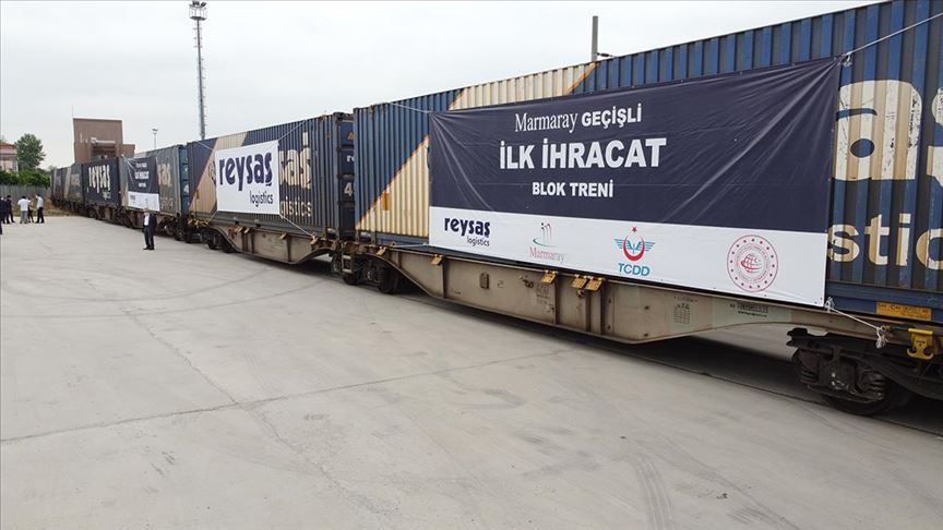 Özel sektörün ilk ihracat treni Avrupa yolunda