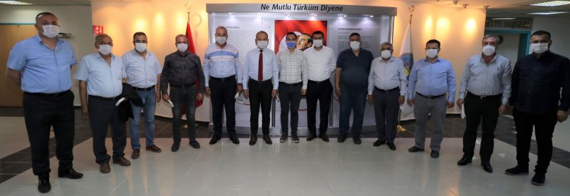 Başkan Akın oda başkanlarıyla bir araya geldi