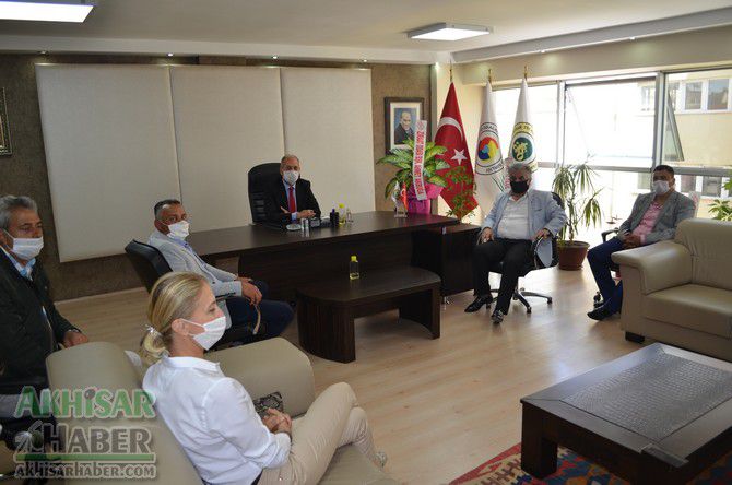 Ziraat odasından Erdayıoğlu'na ziyaret.