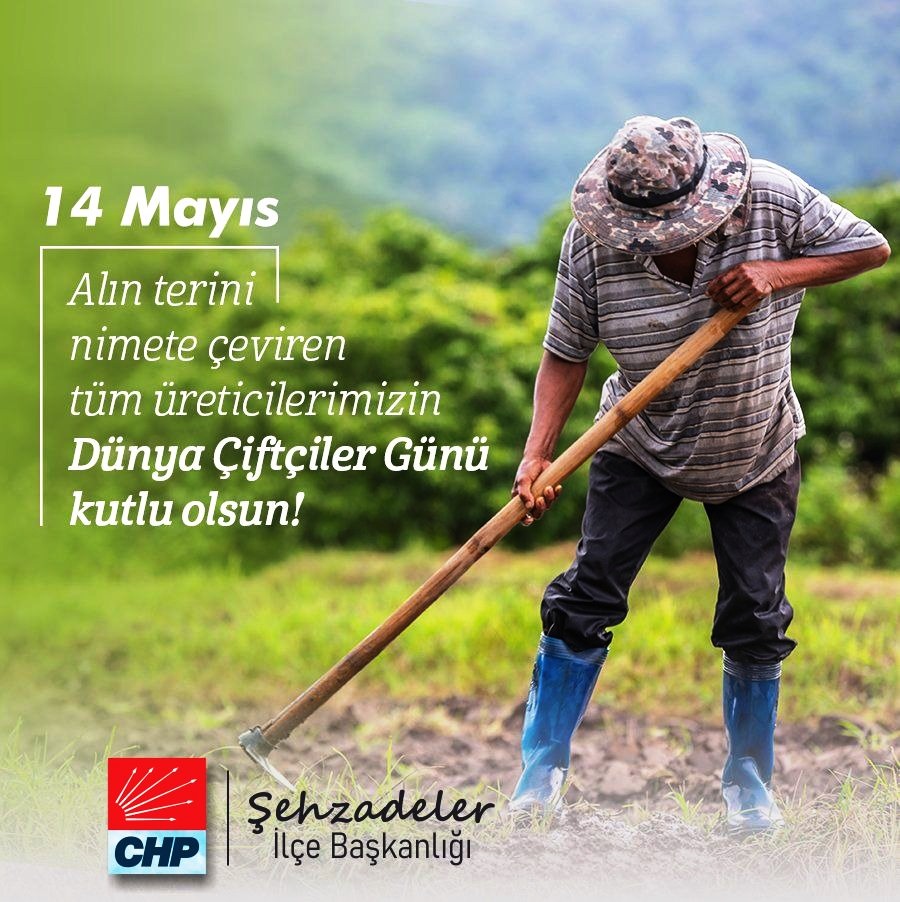 Gürtunca 'alınterini nimete çeviren çiftçilerin 'gününü kutladı