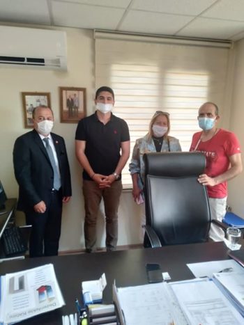 Gürtunca, atamızın izinde derneği yöneticileriyle buluştu