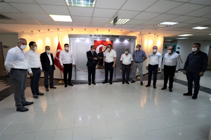 Oda başkanlarından Başkan Akın'a destek