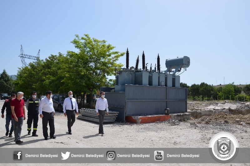 Demirci, enerji yatırımlarıyla ulusal elektrik ağına bağlanıyor