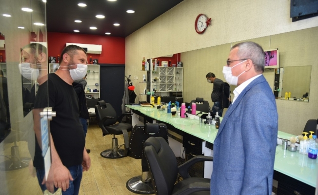 Vali Denizden esnaf ziyareti