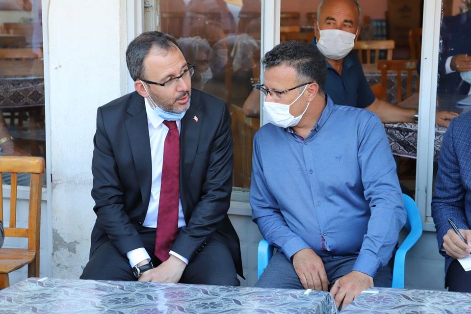 Görüşmede yatırımlar ele alındı