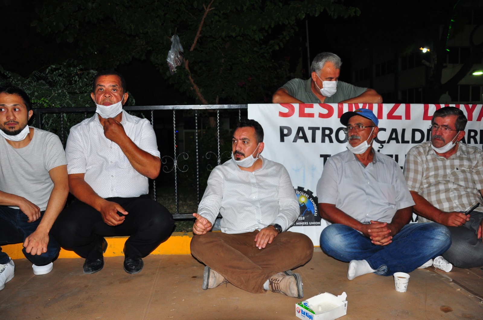 İYİ Parti'den madencilerin oturma eylemine destek