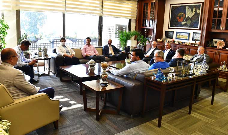 CHP'nin ege il başkanları başkan Soyer'i ziyaret etti