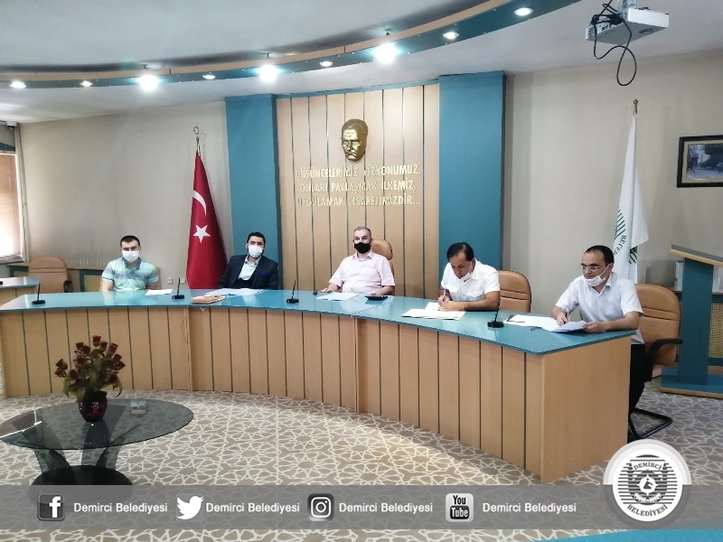 Demirci E-sınav merkezi ihalesi yapıldı