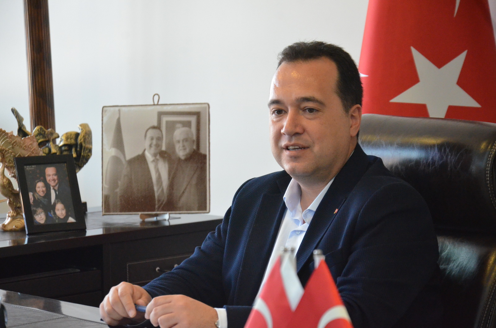 Dutlulu, vatandaşların bayramını kutladı