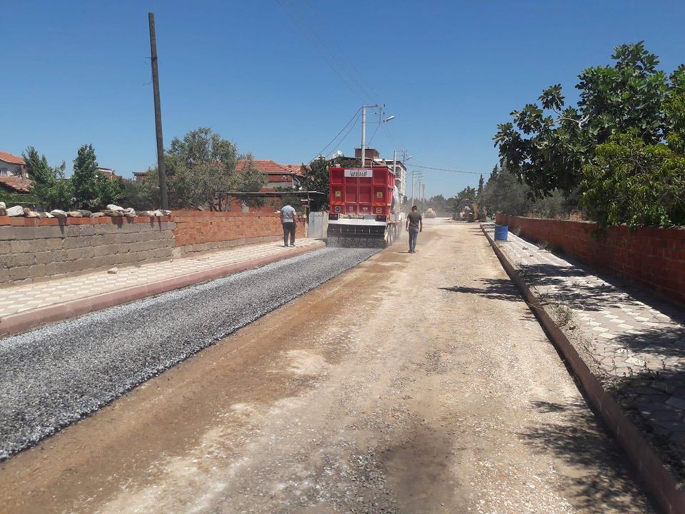 Akhisar Belediyesi asfalt fabrikası üretime başladı