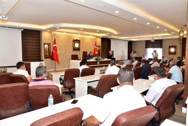 Karadeniz muhtarlarla buluştu