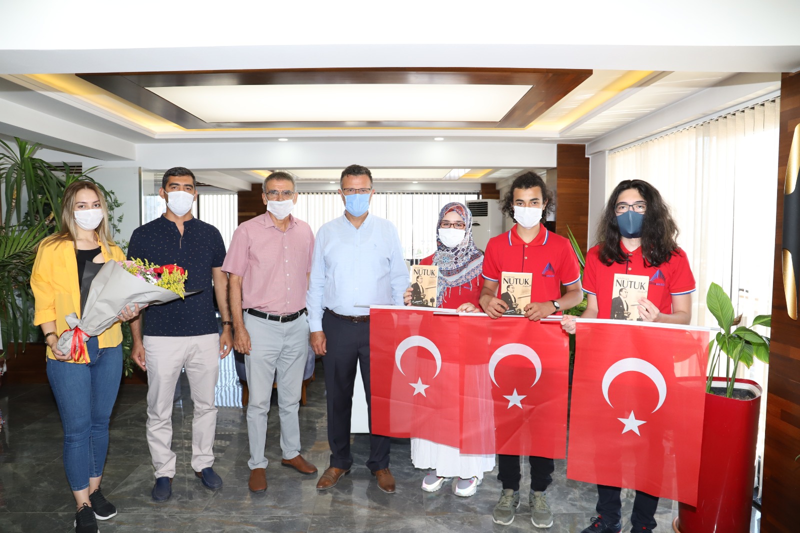 Başkandan öğrenciler nutuk