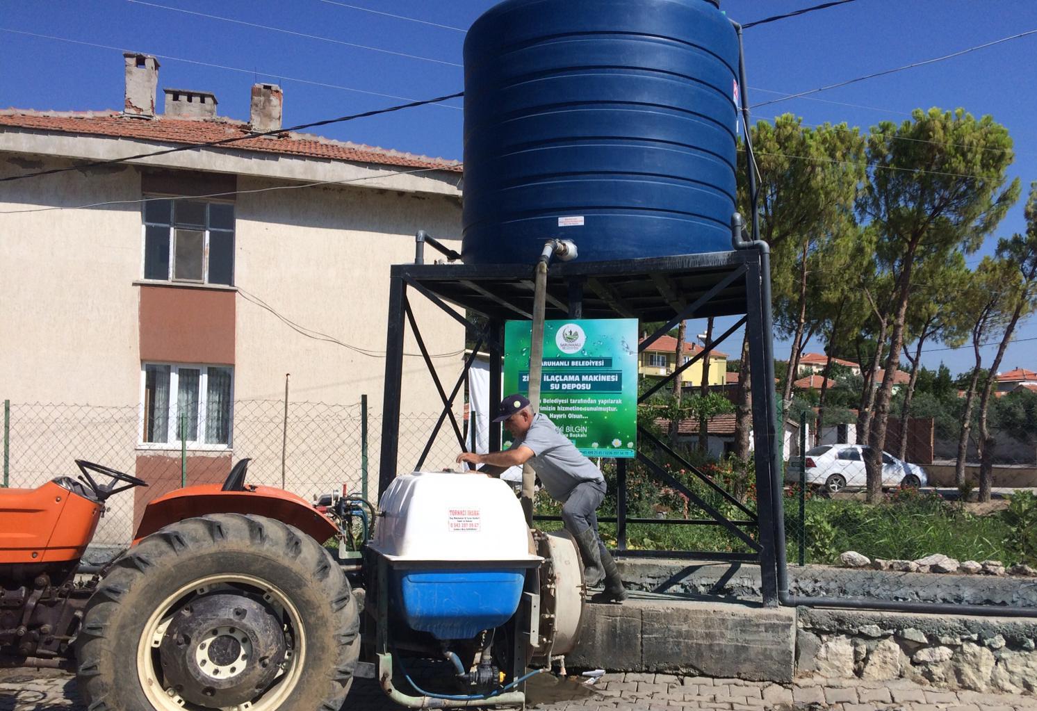 Çiftçinin yararlanacağı 21 noktaya su dolum tesisi