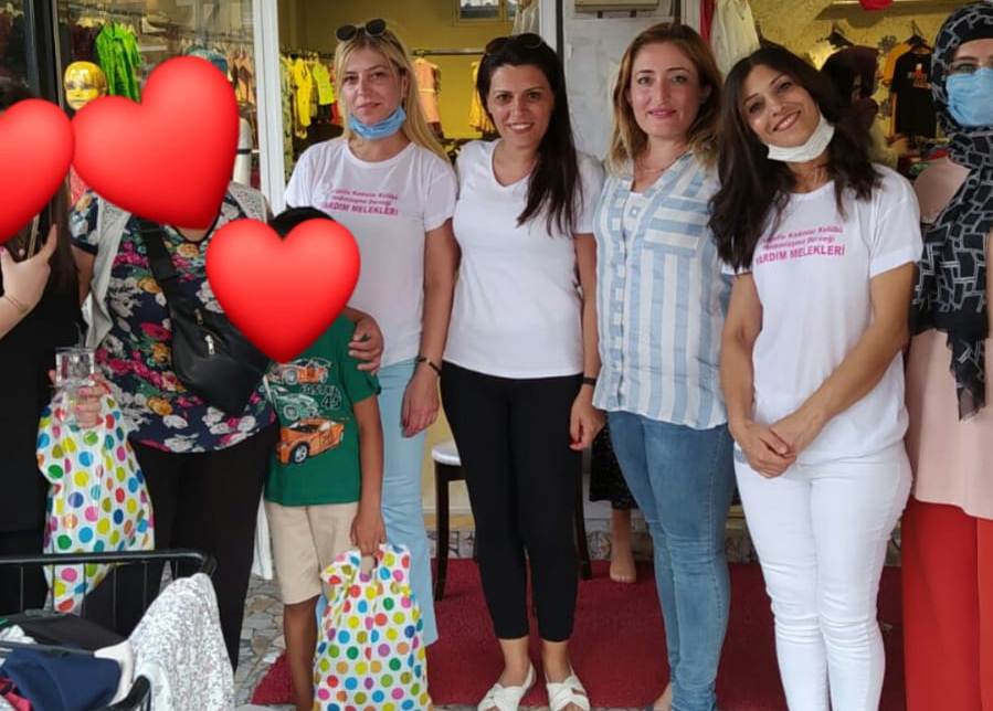 Yardım melekleri iş başında