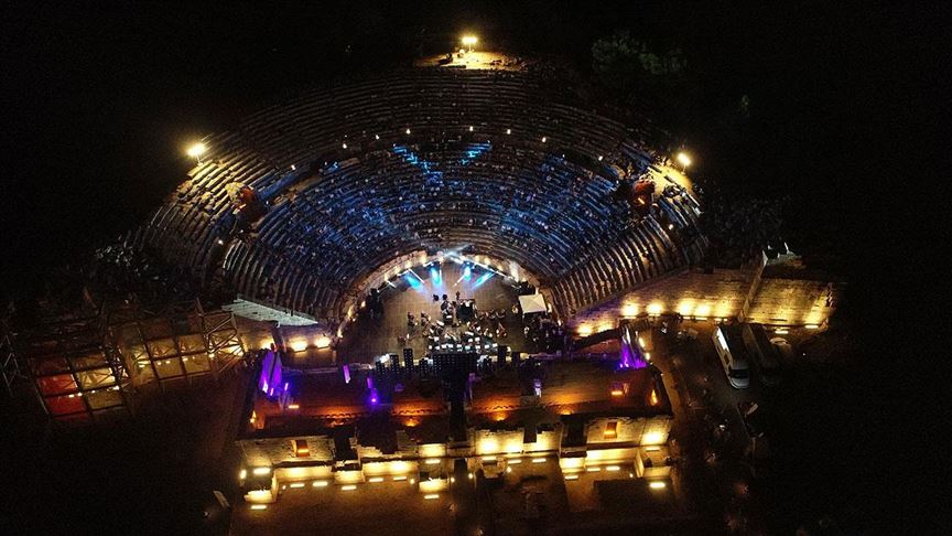 Patara Antik Kentinden ilk konser