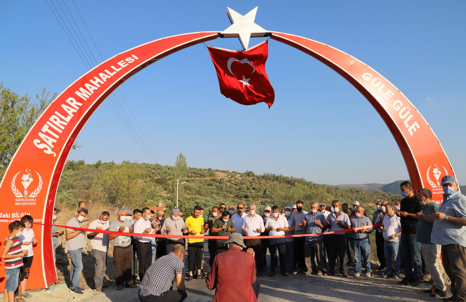 Şatırlar tagı,hizmete açıldı.