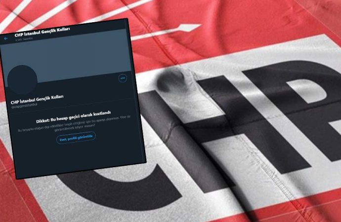 CHP'li gençlere sosyal medya sansürü! hesap kapatıldı