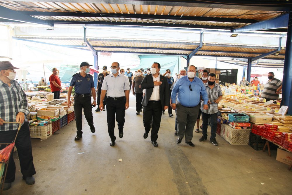 Akhisar'da covid-19 denetimi