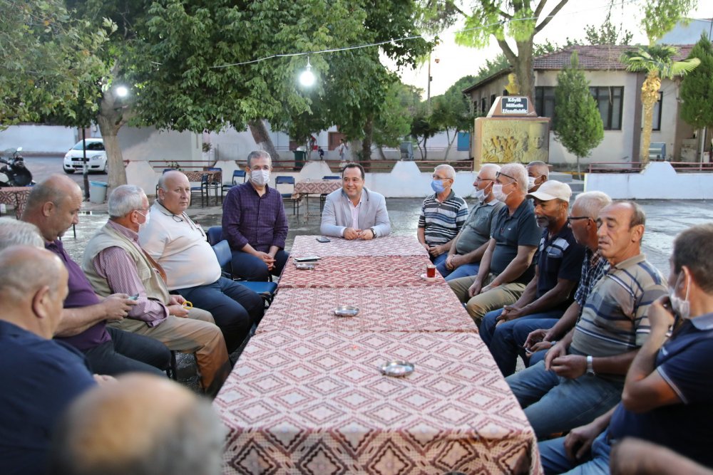 Dutlulu çalışmaları denetledi,vatandaşları dinledi