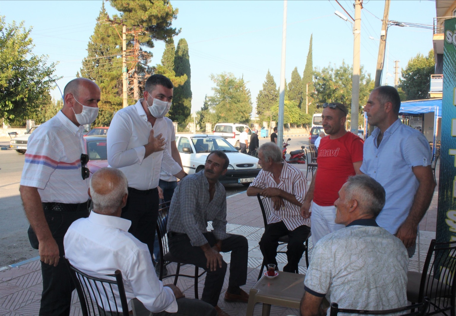 Tufan Başkan vatandaşlarla bayramlaştı