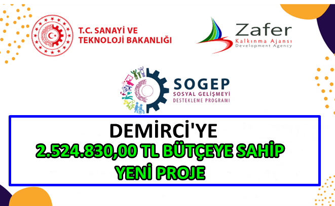 Demirci'nin çehresini değiştiren proje
