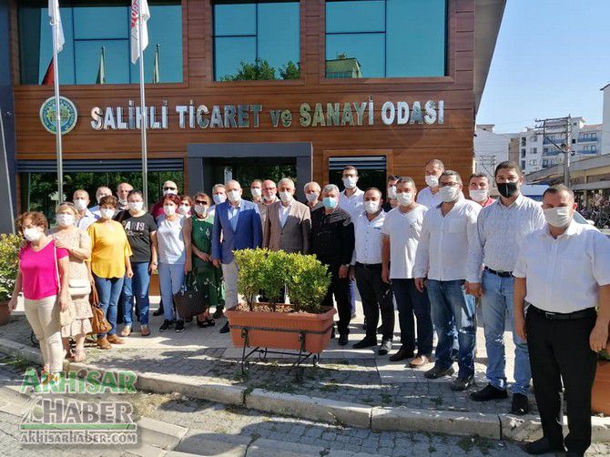 Bakırlıoğlu salihli'de oda başkanlarıyla buluştu