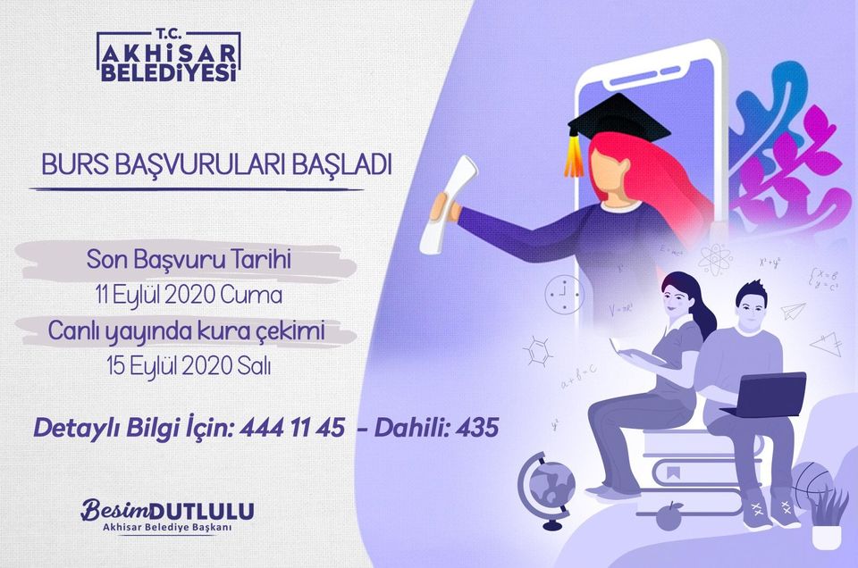 Akhisar belediyesinden burs duyurusu