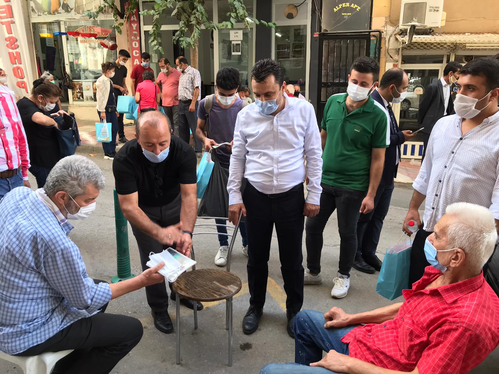 CHP'den esnaf ziyareti