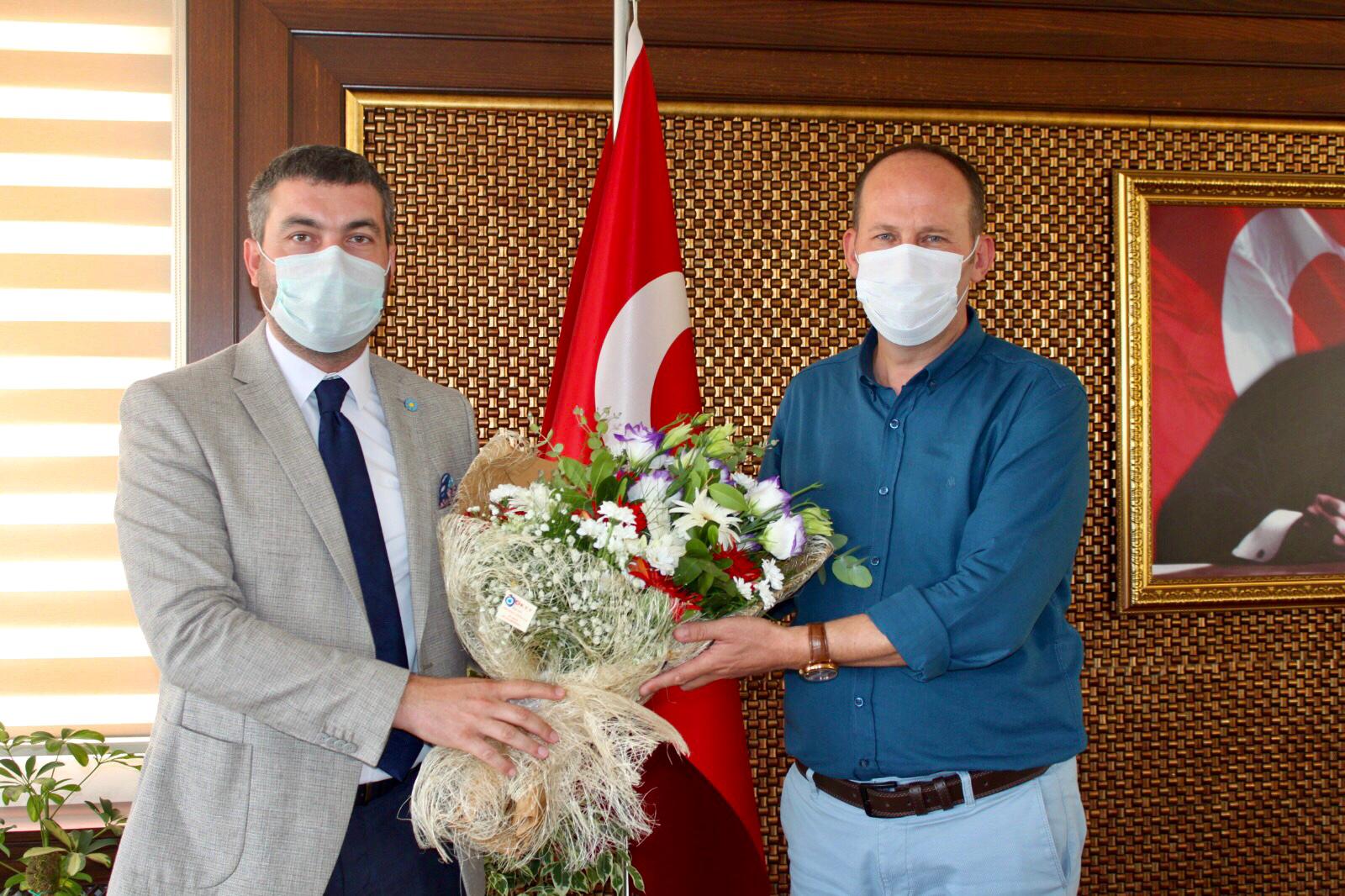 İYİ Partili Akan'dan Kaymakam Kantay'a ziyaret