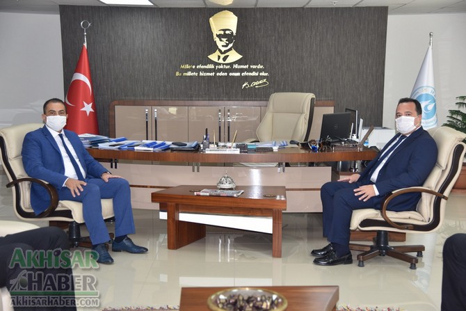 Dutlulu'dan Genel Müdür Aslay'a hayırlı olsun ziyareti