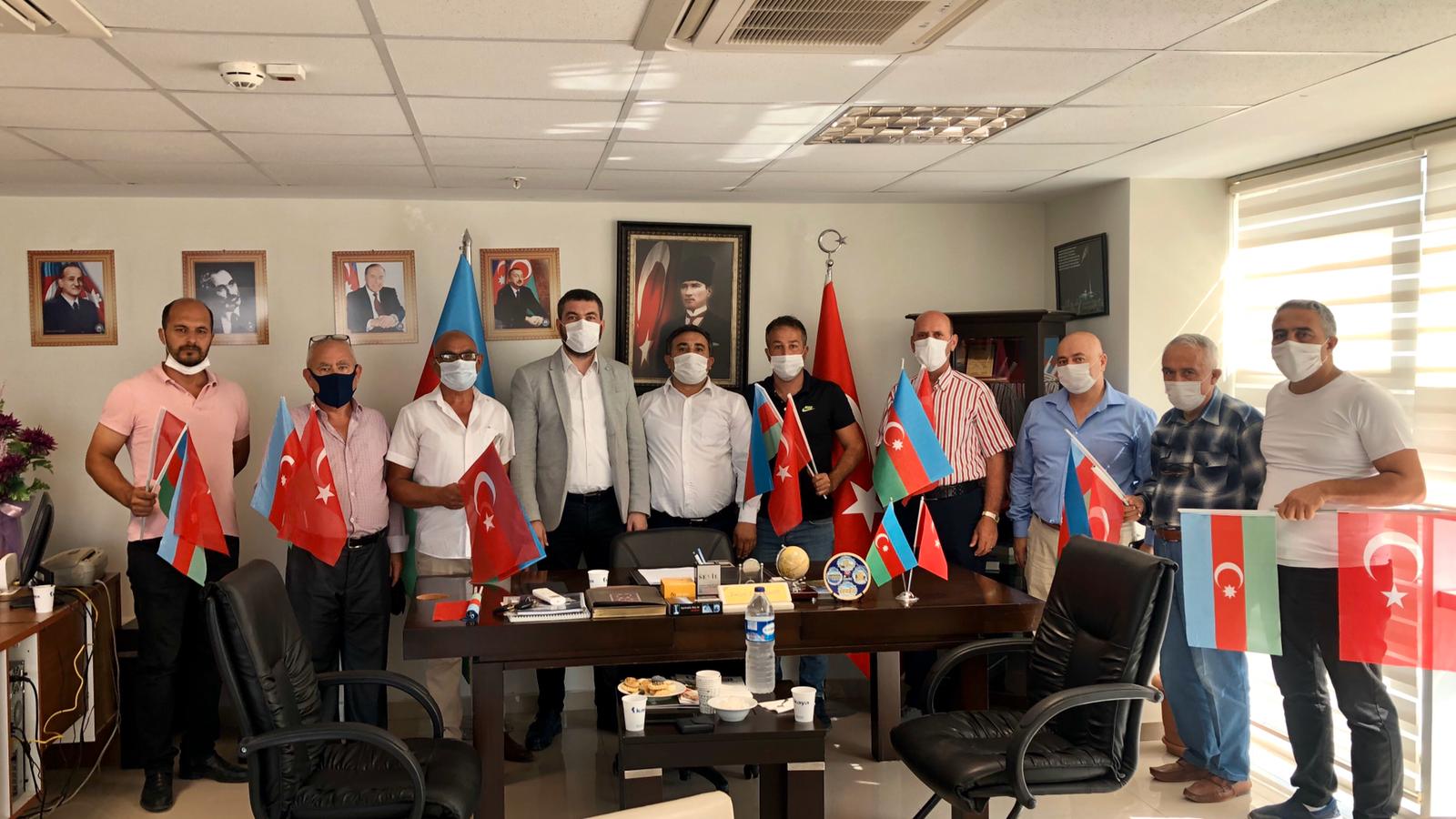 Alkan' Azerbaycan'ın amasız,tereddütsüz yanınızdayız'