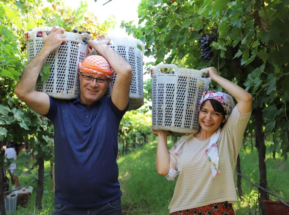 Hem belediye başkanı hem çiftçi