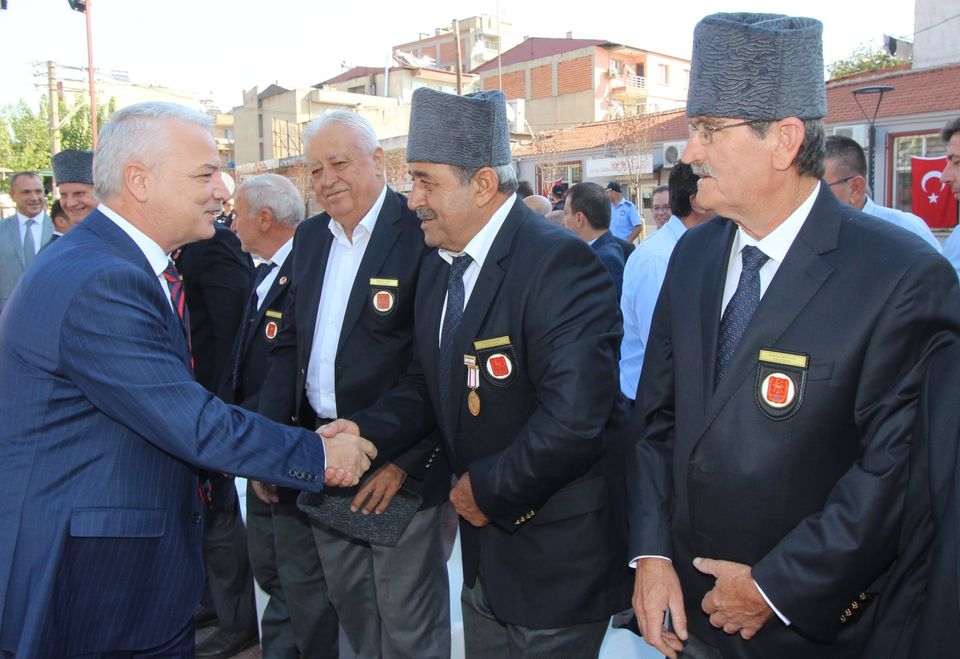 Başkan Bilgin gazilerle sohbet etti