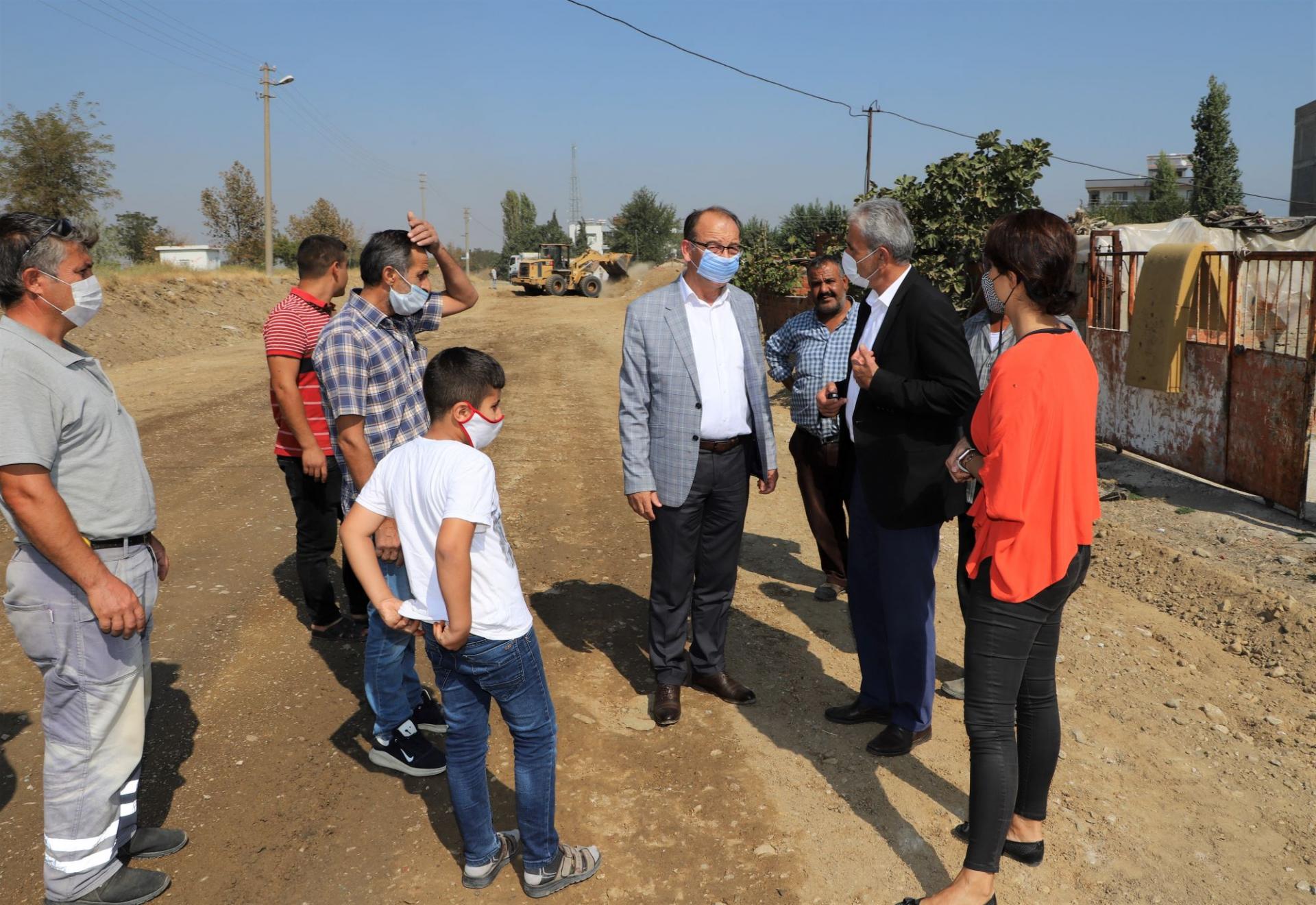 Başkan Akın'dan denetleme