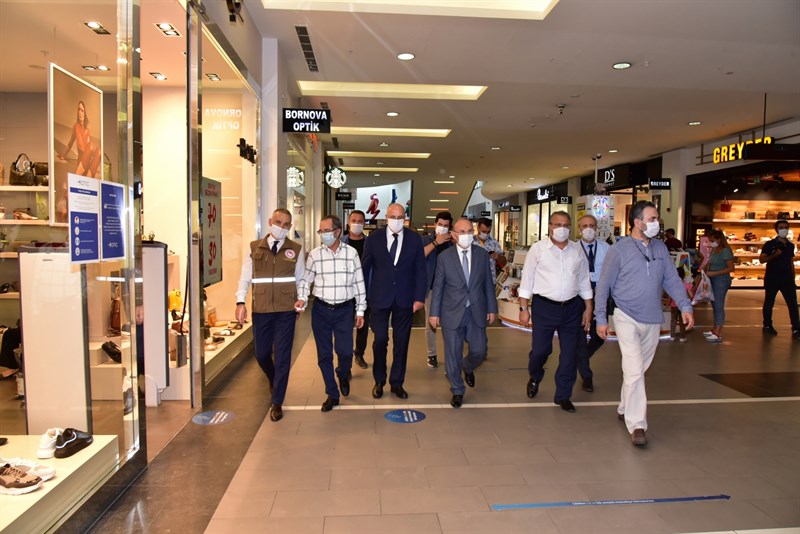 Vali Karadeniz covid-19 denetiminde