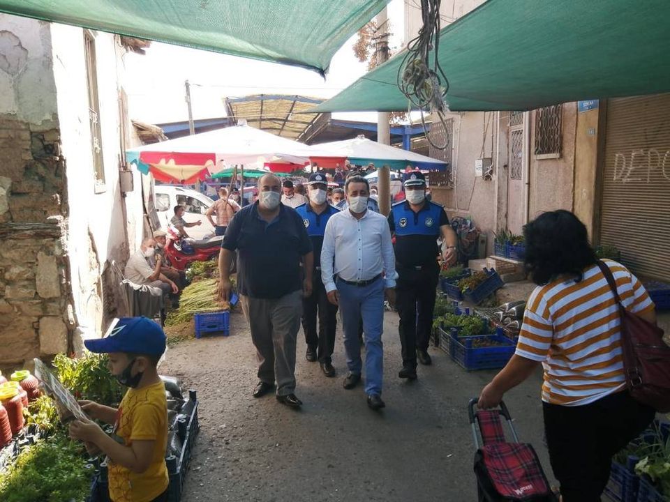 Akhisar'da 'Sağlık için hepimiz için' denetimi