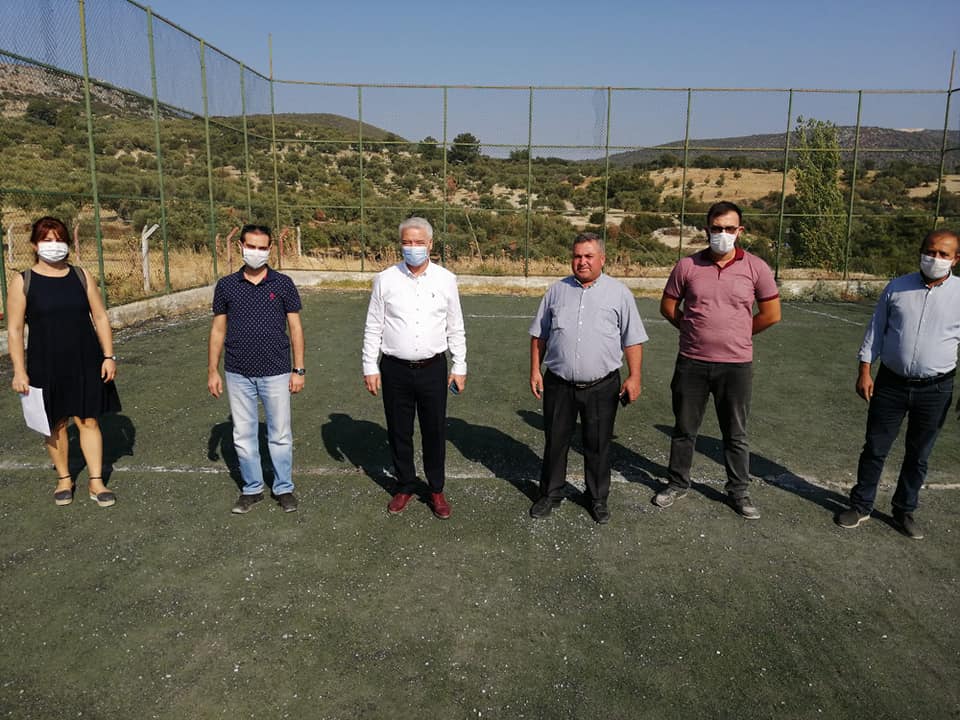 Gökçeköy'deki halı saha yenilenecek