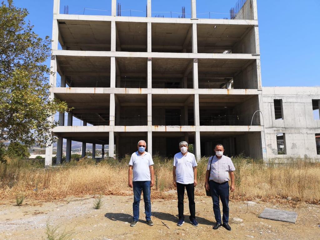 İnşatlar yarım kaldı, çürüyor