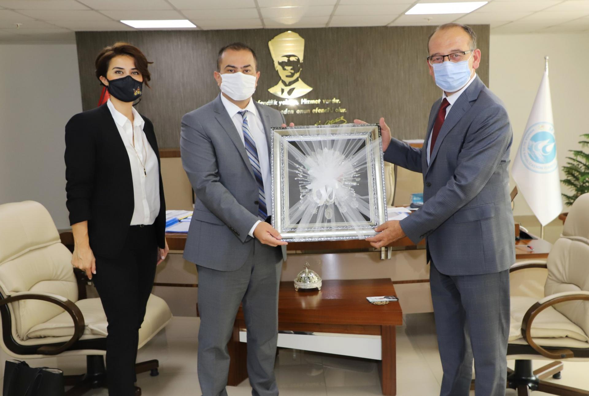 Başkan Akın MASKİ'de