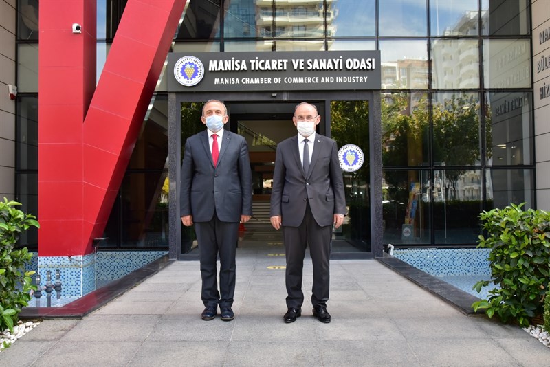 Vali Karadeniz MTSO başkanını ziyaret etti