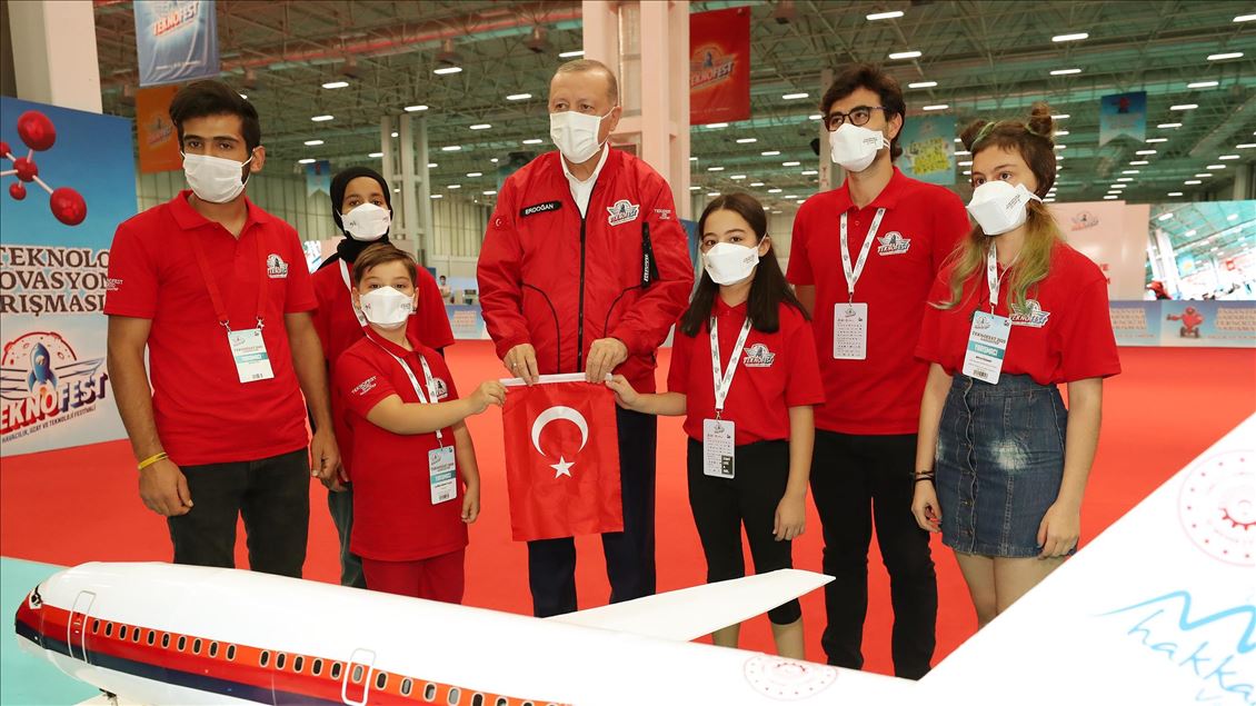 Erdoğan TEKNOFEST 2020'de konuştu.