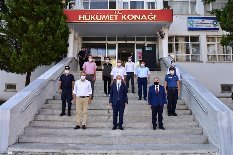 Vali Karadeniz selendi de incelmelerde bulundu