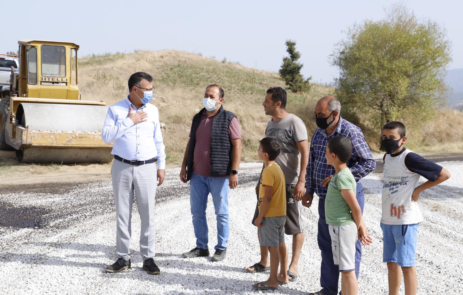 Öküzcüoğlu'nun denetimine çocuklarda katıldı