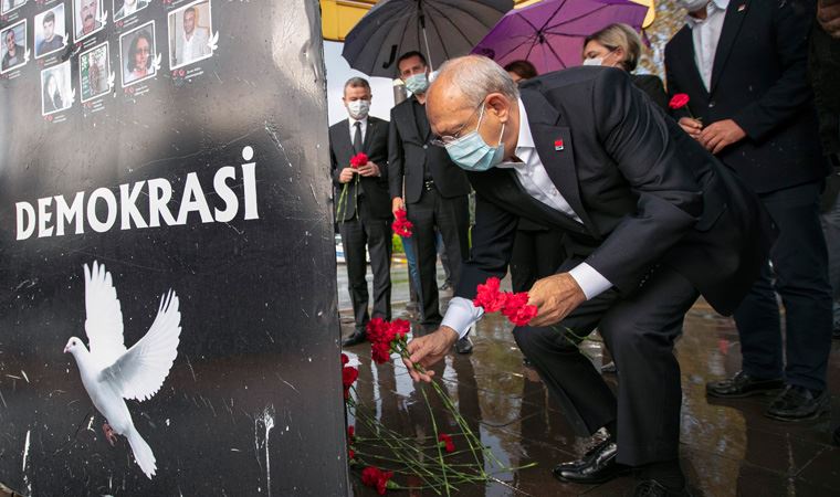 Kılıçdaroğlu, 10 Ekim Katliamı'nda hayatını kaybedenleri andı